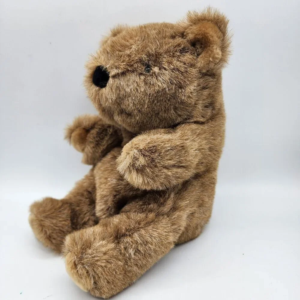 Vintage 1982 Gund Brown Bear Plush 11